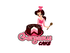 GorgeousCake | Logo Design by Anna-Maria