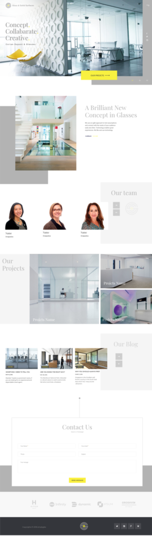 Web Design by designerkochi for Laura Martinez | Design #19415835