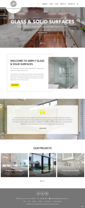 Web Design by pb for Laura Martinez | Design: #19379290