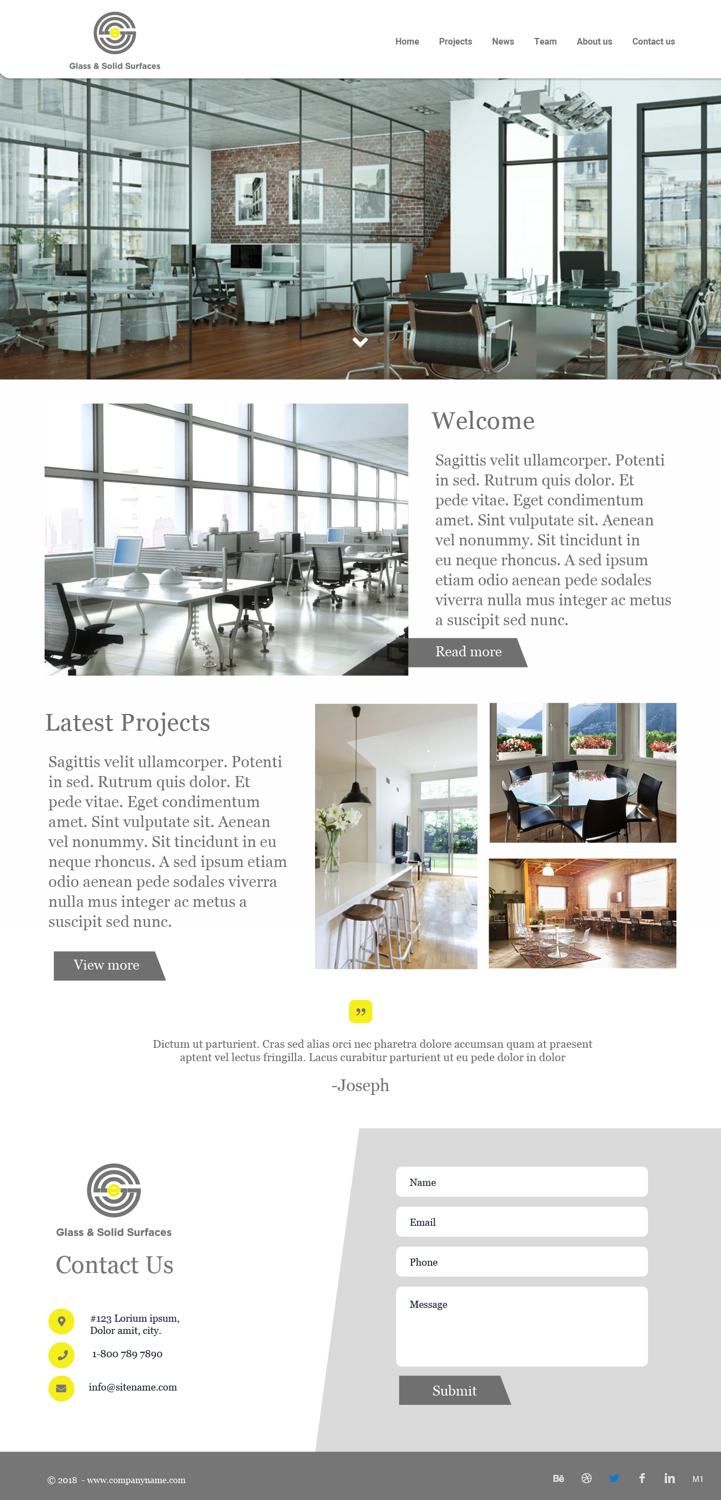 Web Design by pb for Laura Martinez | Design #19389486