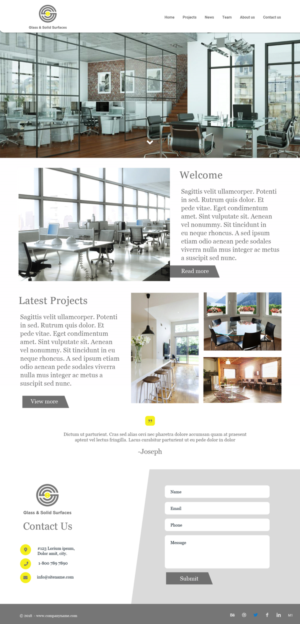 Web Design by pb for Laura Martinez | Design: #19389486