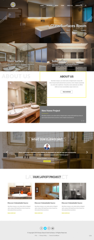 Web Design by pb for Laura Martinez | Design: #19411825