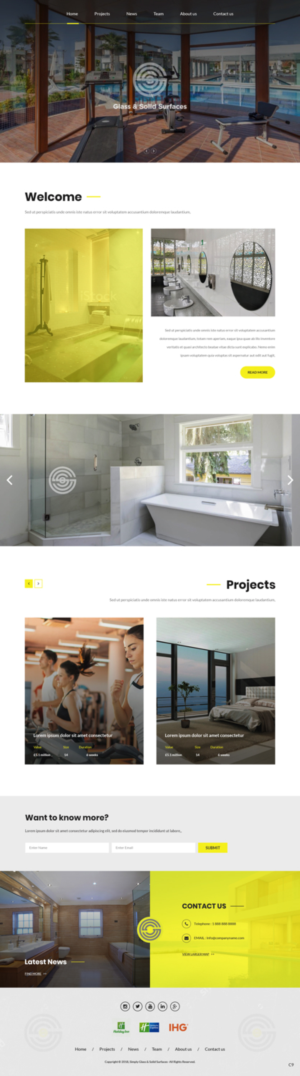 Web Design by pb for Laura Martinez | Design: #19411826