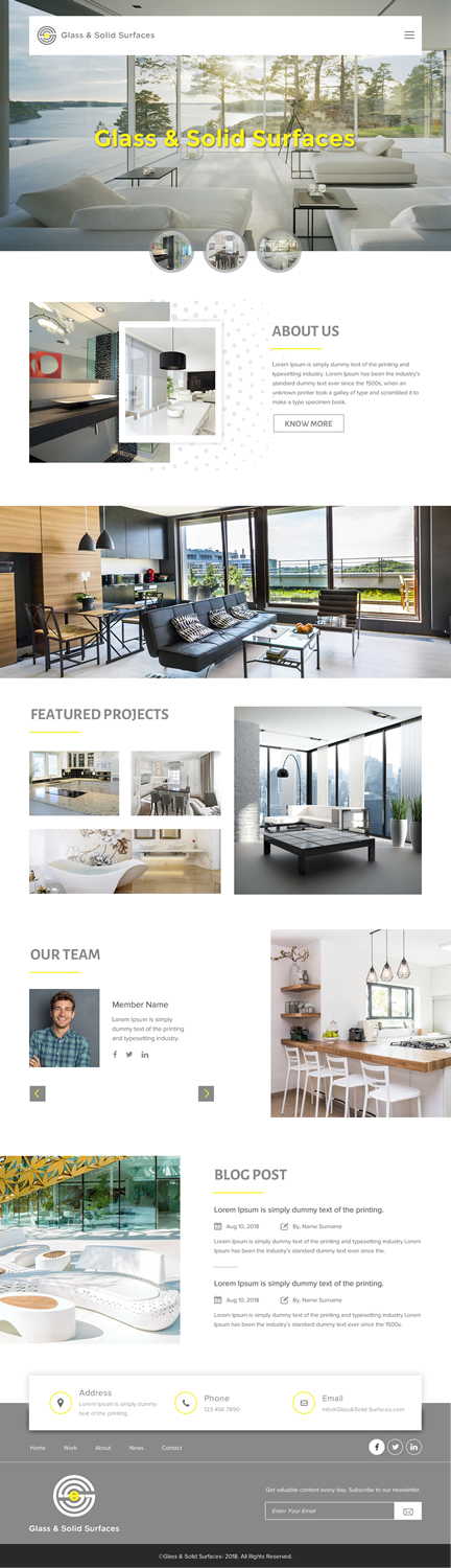 Web Design by rightway for Laura Martinez | Design #19401093