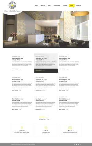 Web Design by Creative Design for Laura Martinez | Design: #19660513