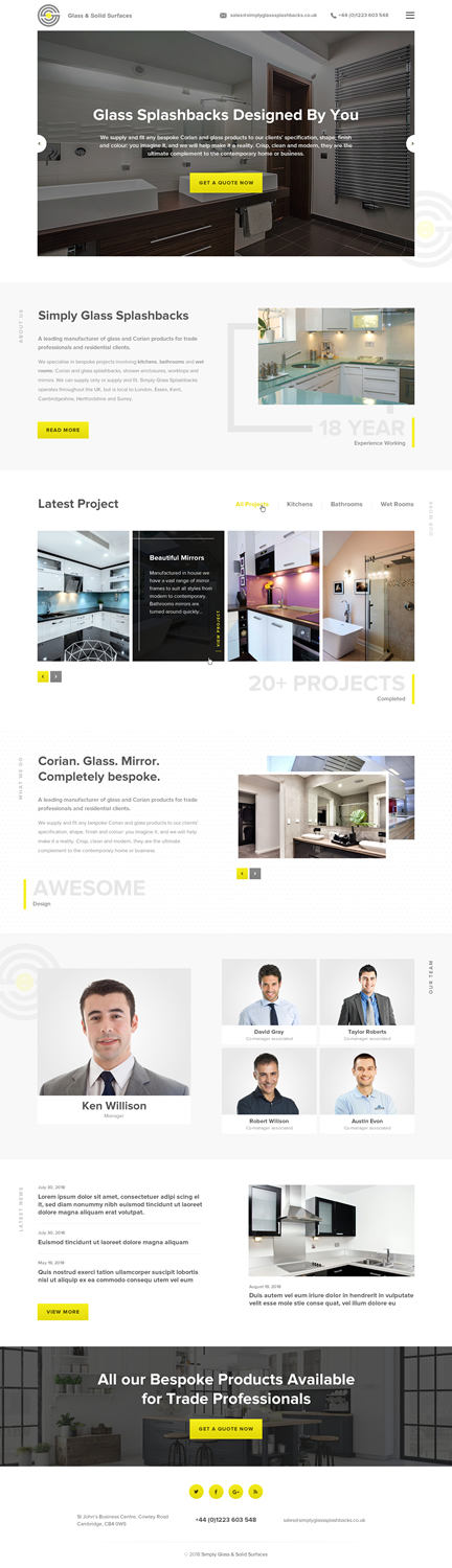 Web Design by SAC-D for Laura Martinez | Design #19447186
