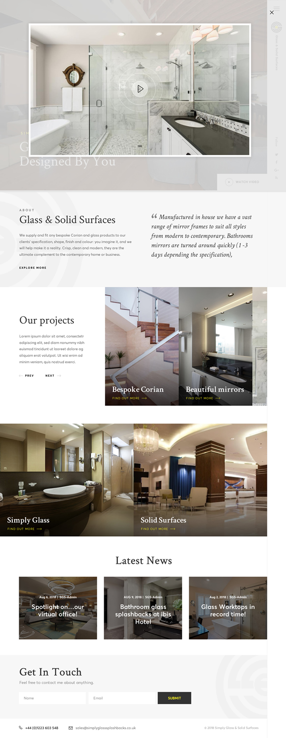 Web Design by SAC-D for Laura Martinez | Design #19475476