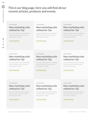 Web Design by Trazo for Laura Martinez | Design: #19414275