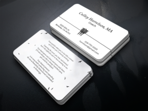 bird wings, breathing, coaching, rhythm, heart | Visitenkarten-Design von JK18