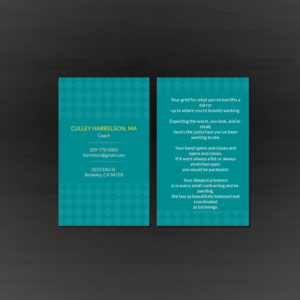 Visitenkarten-Design von Creations Box 2015 für 1972 | Design: #19370640