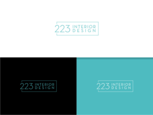 223 Interior Design | Logo Design by Atvento Graphics