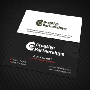 turning people problems into profits | Business Card Design by Sandaruwan