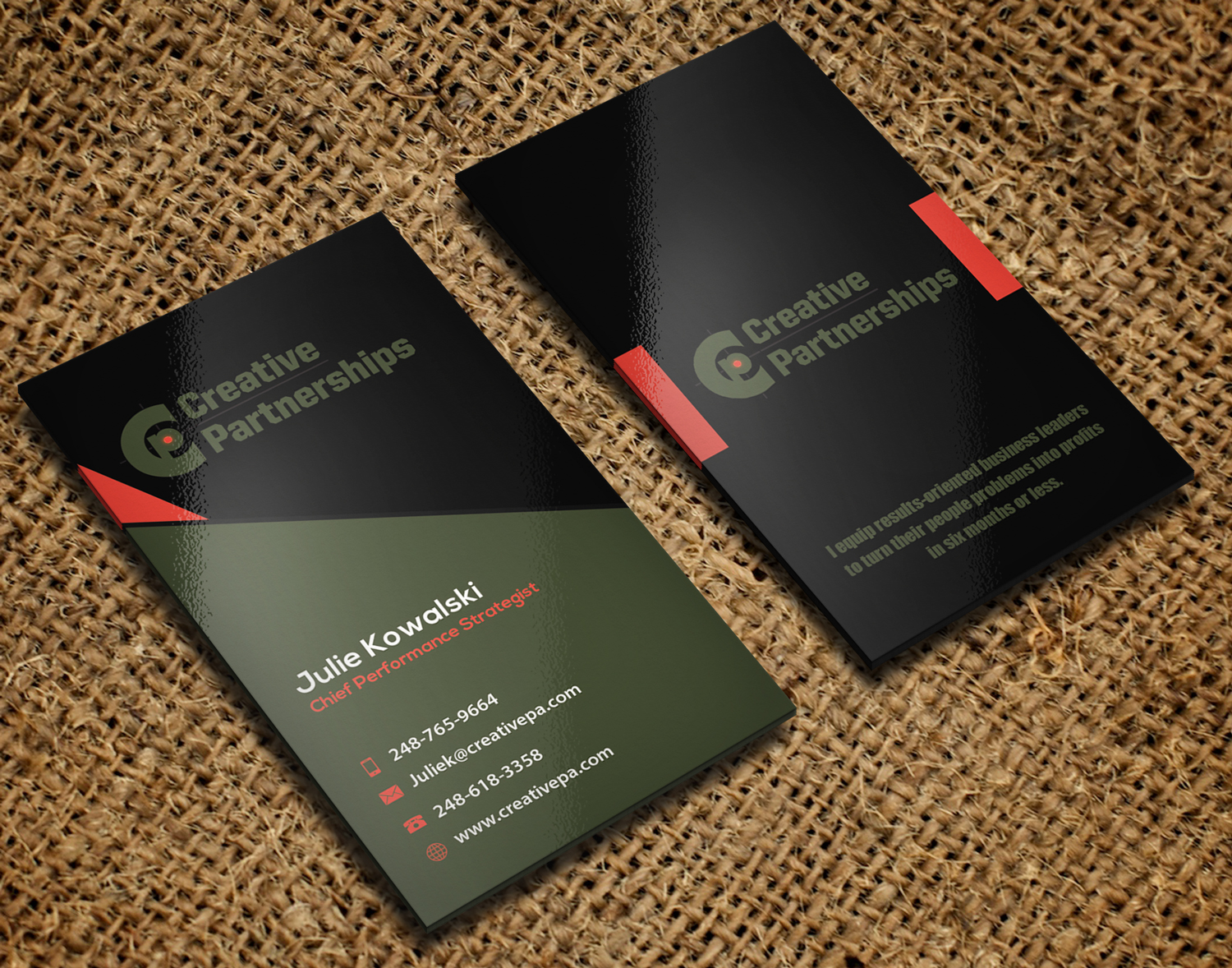 Business Card Design by Riz' for this project | Design #19389578