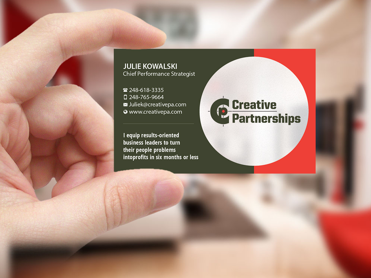 Business Card Design by Creations Box 2015 for this project | Design #19393336