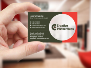 Visitenkarten-Design von Creations Box 2015 für dieses Projekt | Design: #19393336