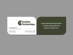 Visitenkarten-Design von Creations Box 2015 für dieses Projekt | Design: #19393349