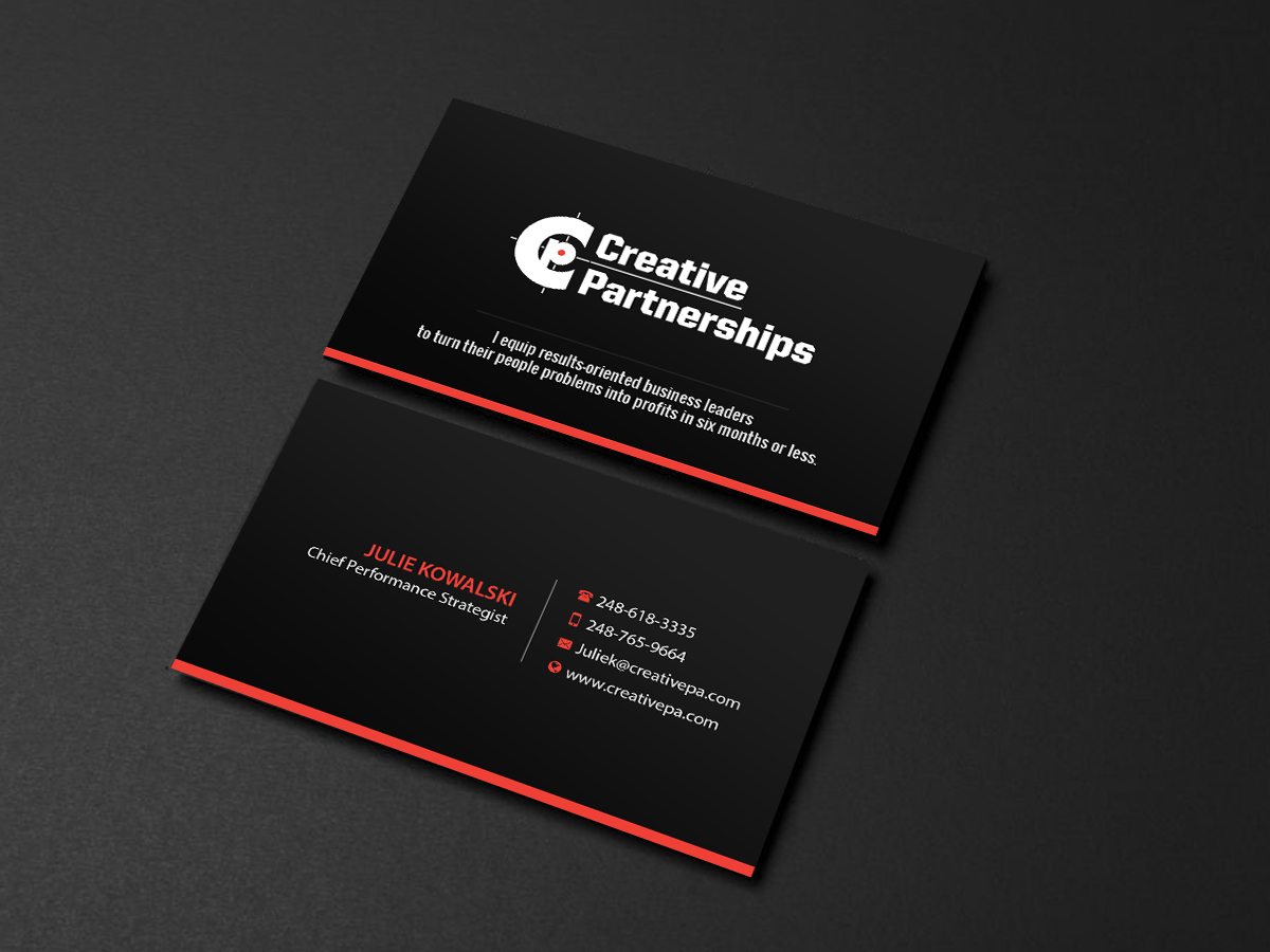 Business Card Design by Creations Box 2015 for this project | Design #19393356