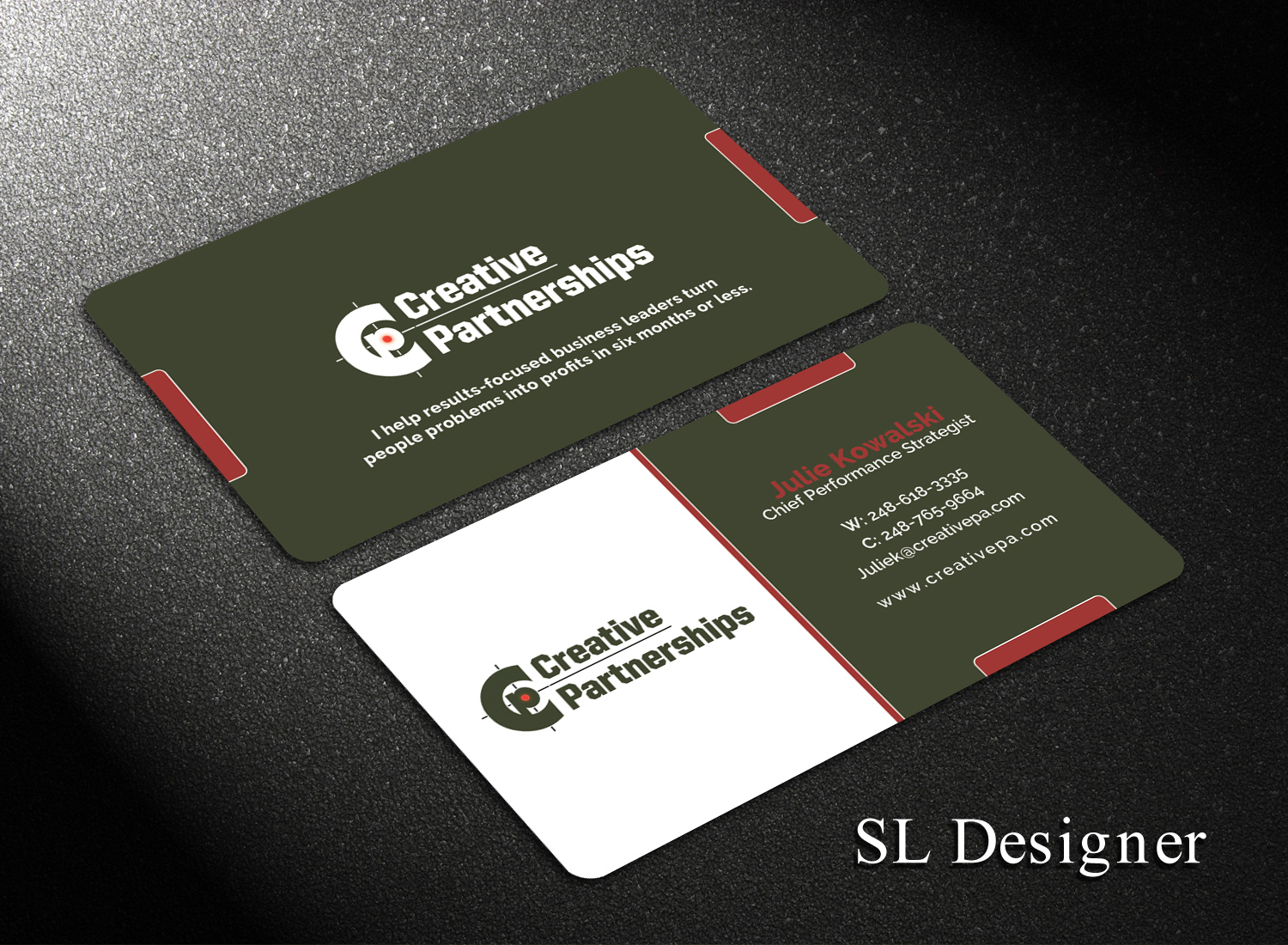 Business Card Design by SL Designer for this project | Design #19390252