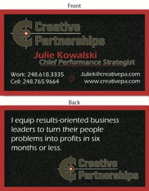 Business Card Design by B.Joyful Design