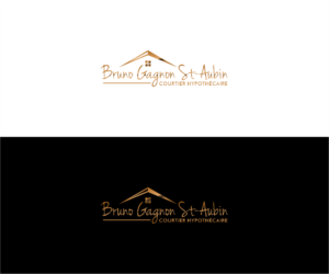 Bruno Gagnon St-Aubin | Courtier Hypothécaire | Logo Design by .Ashu.