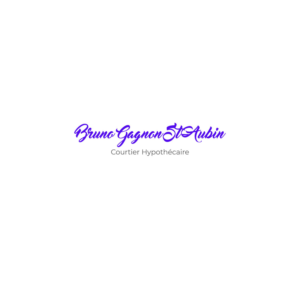 Bruno Gagnon St-Aubin | Courtier Hypothécaire | Logo Design by logomaniac