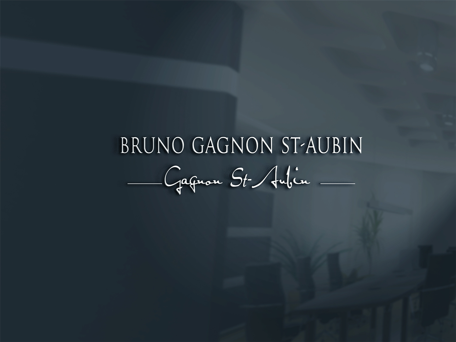 Logo Design by Valentina Furnò for Bruno Gagnon St-Aubin | Design #19372436