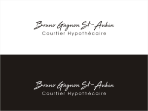 Logo Design by Sushma for Bruno Gagnon St-Aubin | Design: #19367500