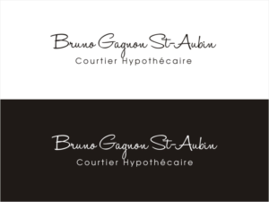 Logo Design by Sushma for Bruno Gagnon St-Aubin | Design: #19367522