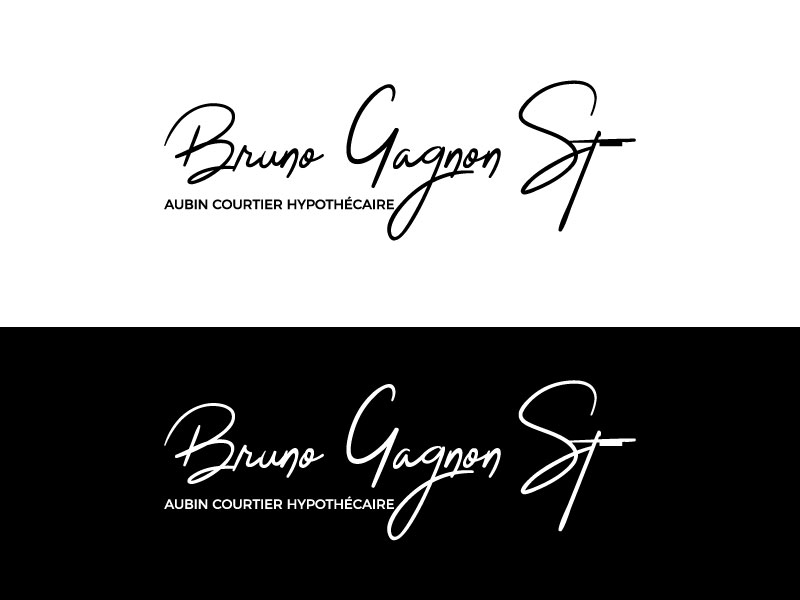 Logo Design by Malkuchulu for Bruno Gagnon St-Aubin | Design #19355617
