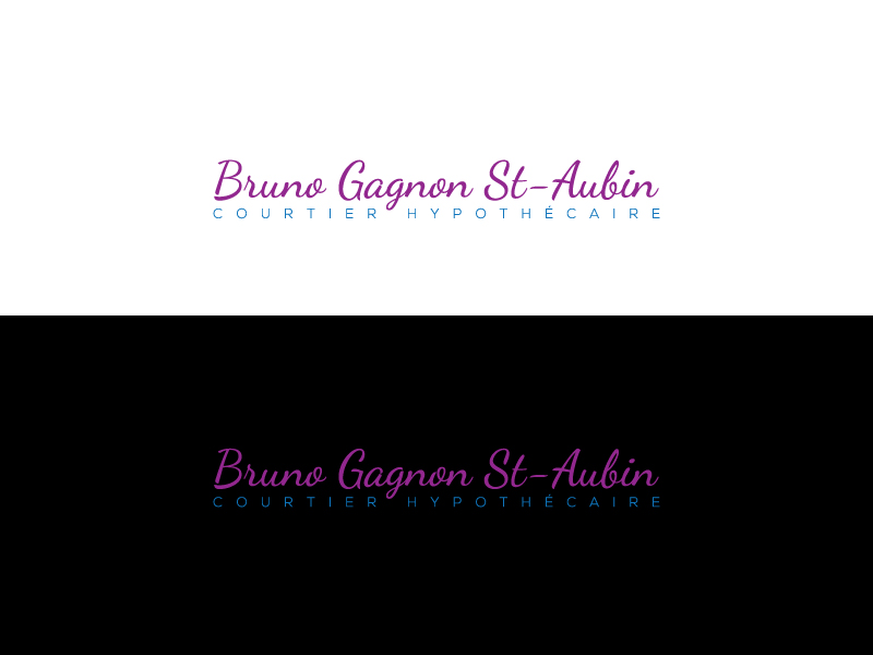 Logo Design by Top1 for Bruno Gagnon St-Aubin | Design #19363800