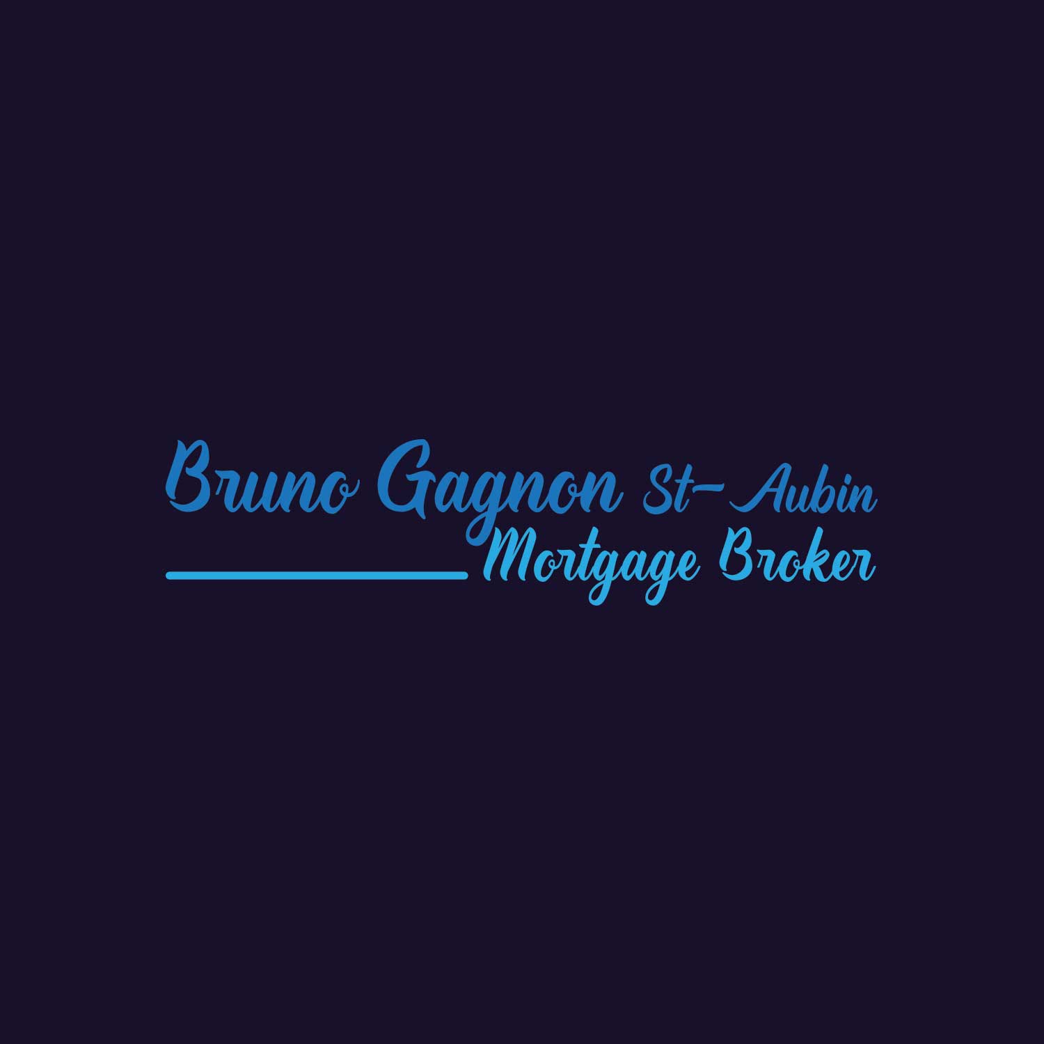 Logo Design by delep gonda for Bruno Gagnon St-Aubin | Design #19365746