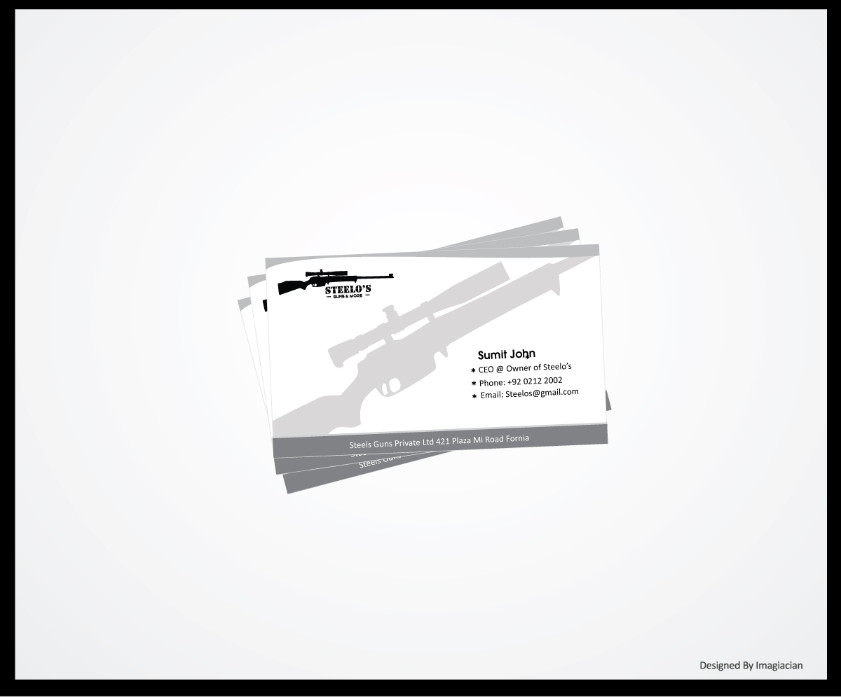 Diseño de Logo por Imagiacian para Steelo's Guns & Outdoors | Diseño #2906836