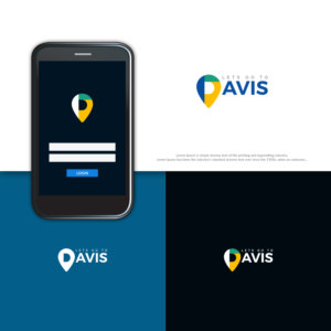 Lets Go To Davis or Visit Davis  | Logo Design by ideaz2050