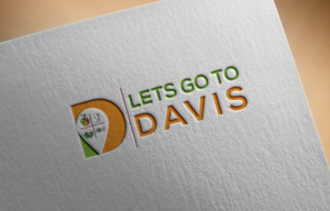 Lets Go To Davis or Visit Davis  | Logo Design by Mr  Destiny