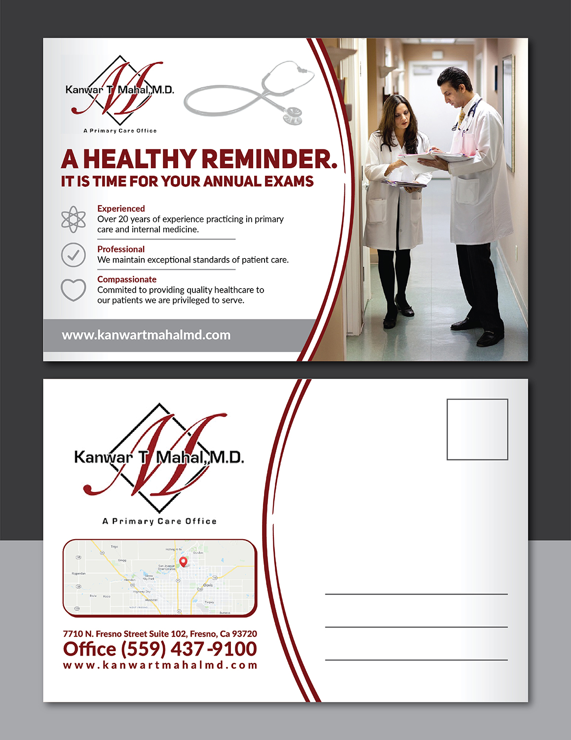 Postcard Design by Deziners Zone for this project | Design #19357999