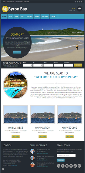 Web Design by Chaitanya S. for Go Sea Kayak @ Byron Bay | Design: #2879539