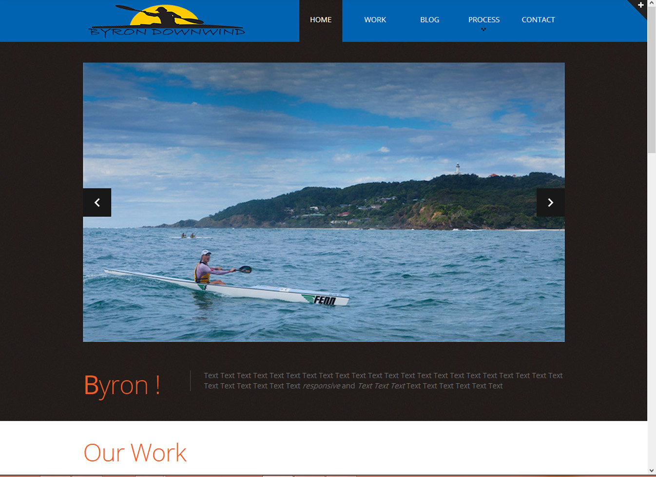 Web Design by Zohaib Bin Khalid for Go Sea Kayak @ Byron Bay | Design #2877391