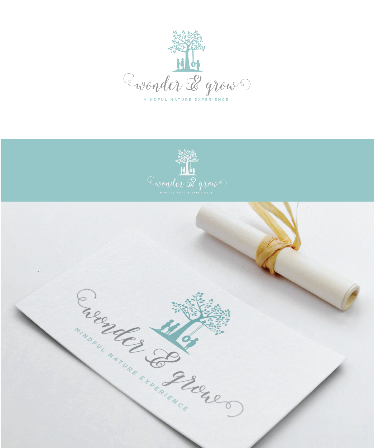 Logo Design by ultramarin for Wonder & Grow: Mindful Nature Experience | Design #19356464