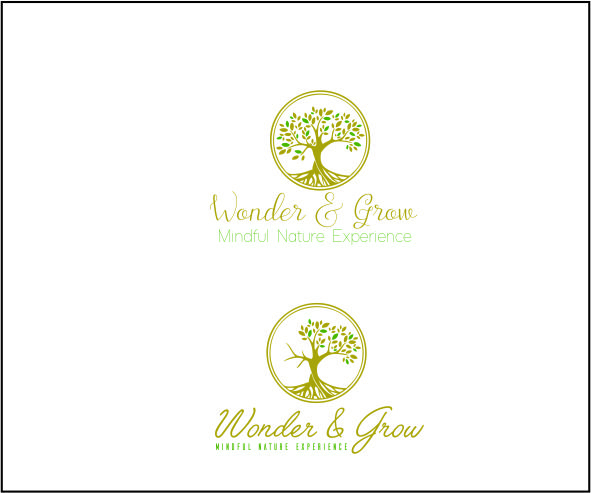 Logo-Design von Mihaela für Wonder & Grow: Mindful Nature Experience | Design #19358076