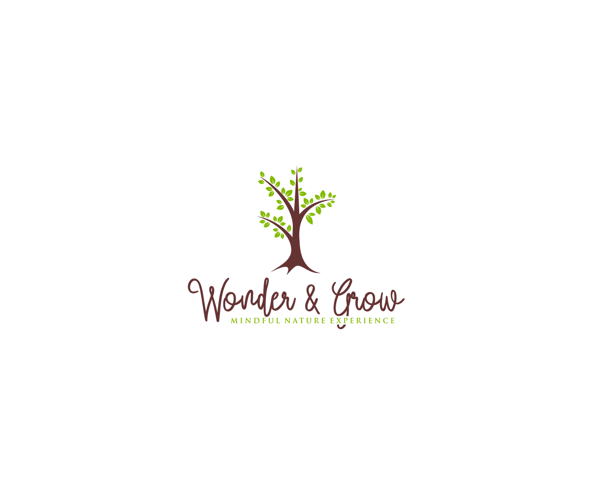 Logo Design by .Ashu. for Wonder & Grow: Mindful Nature Experience | Design #19356529