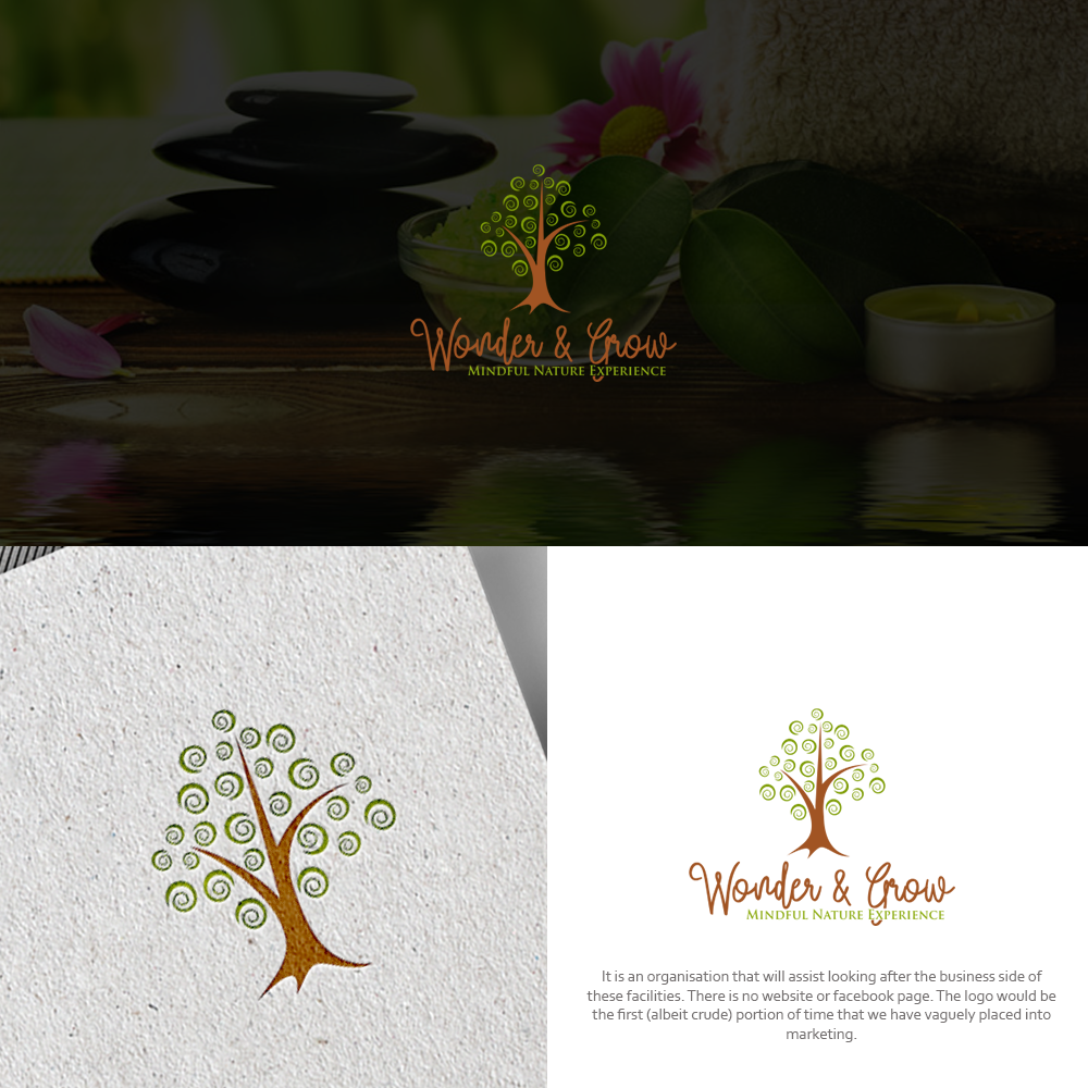 Logo Design by .Ashu. for Wonder & Grow: Mindful Nature Experience | Design #19415426