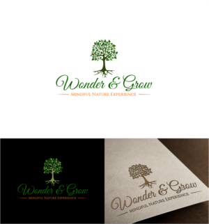Logo Design by *mary for Wonder & Grow: Mindful Nature Experience | Design: #19361422