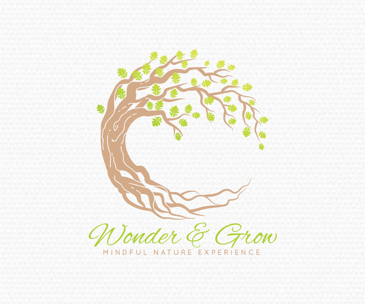 Logo-Design von 91.kremena.petrova für Wonder & Grow: Mindful Nature Experience | Design #19357208