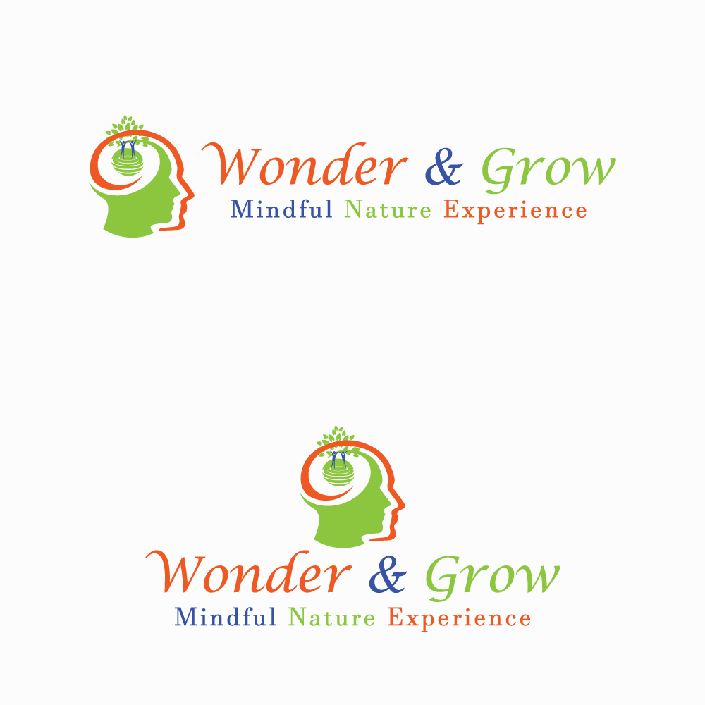 Logo Design by Cleanimal Design for Wonder & Grow: Mindful Nature Experience | Design #19356349