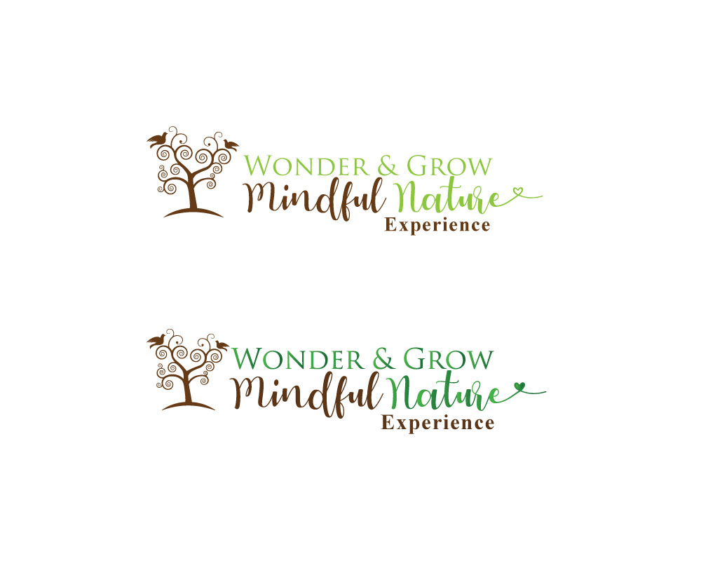 Logo Design by Habibur 3 for Wonder & Grow: Mindful Nature Experience | Design #19415232