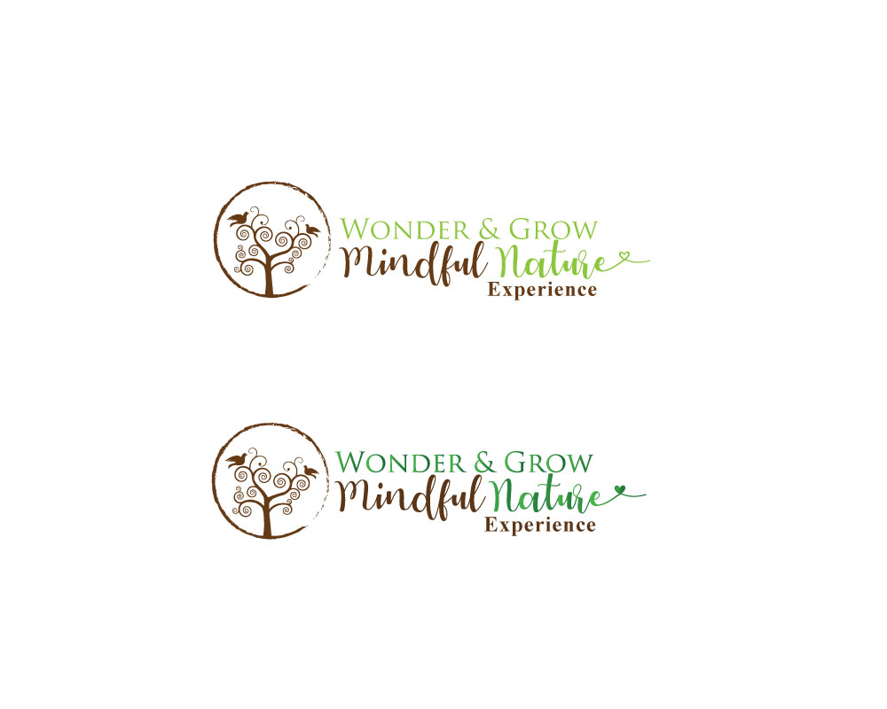 Logo Design by Habibur 3 for Wonder & Grow: Mindful Nature Experience | Design #19415387