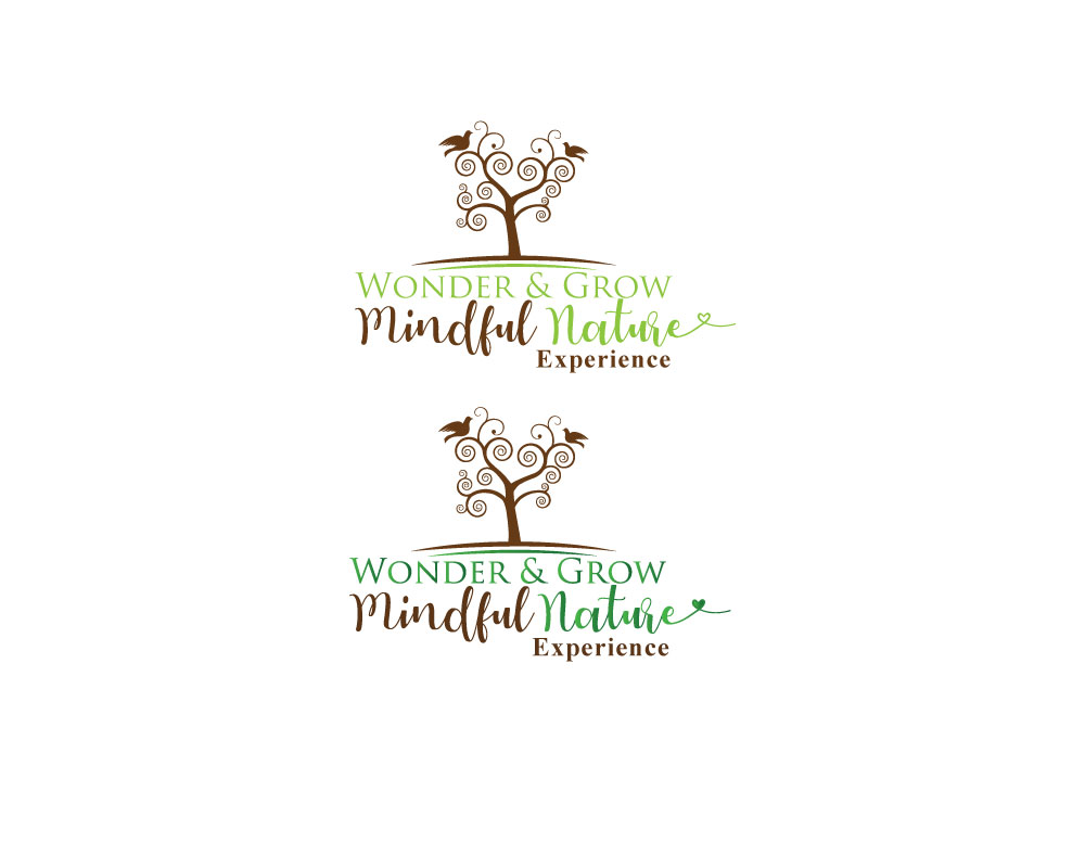 Logo Design by Habibur 3 for Wonder & Grow: Mindful Nature Experience | Design #19415388