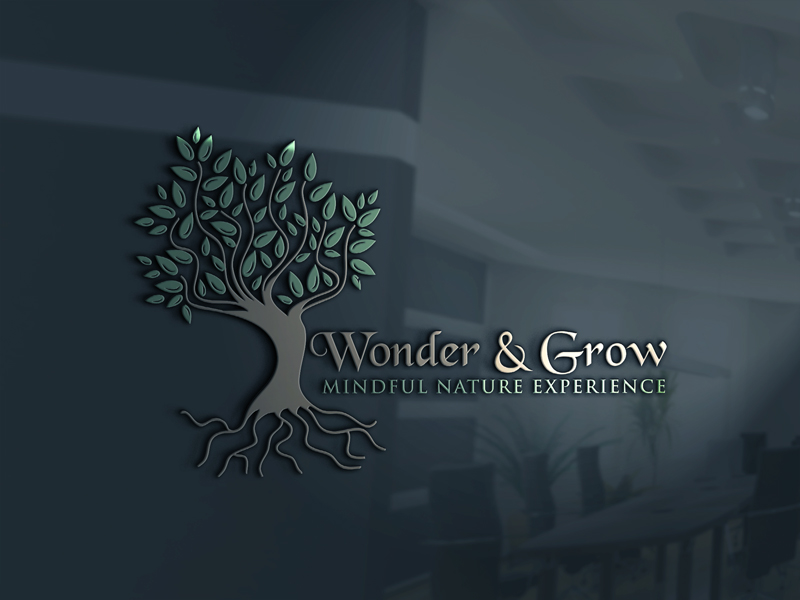 Logo Design by Madara Uchiha for Wonder & Grow: Mindful Nature Experience | Design #19358339