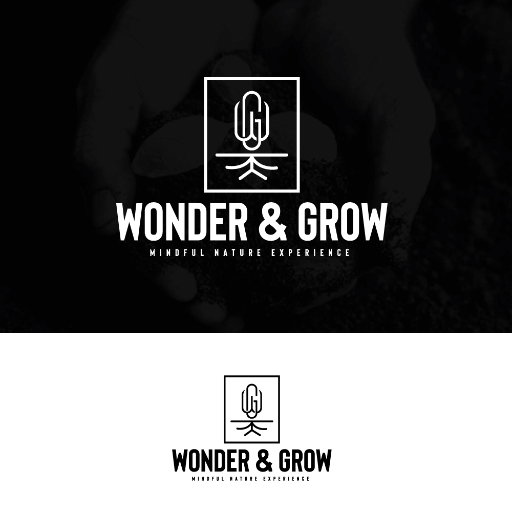 Logo Design by AnteMeridiem for Wonder & Grow: Mindful Nature Experience | Design #19357042