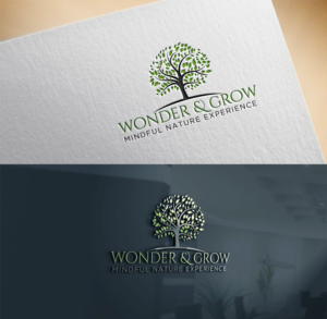 Logo Design by design_ghost 2 for Wonder & Grow: Mindful Nature Experience | Design #19359639